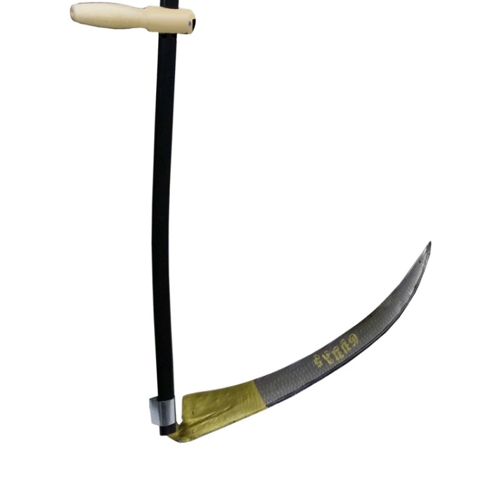 Günaş Komple Tırpan - Metal Saplı 6 Parça Set - Ahşap Elcik 80 Cm