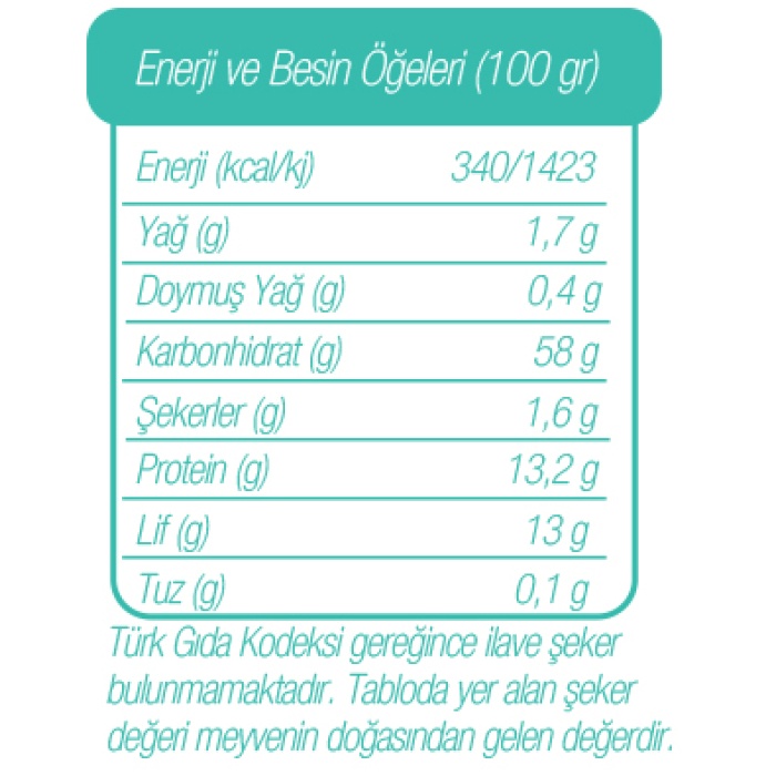 ORGANİK TAM BUĞDAY UNU 250 GR