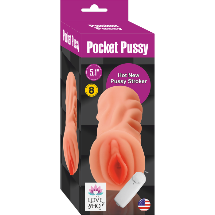 POCKET PUSSY VİBRATİNG