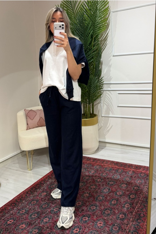 Selanik Lacivert Eşofman Takım