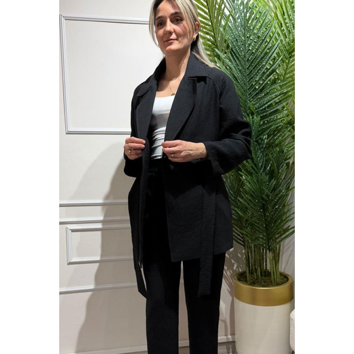 Siyah Pantolon Ceket Takım