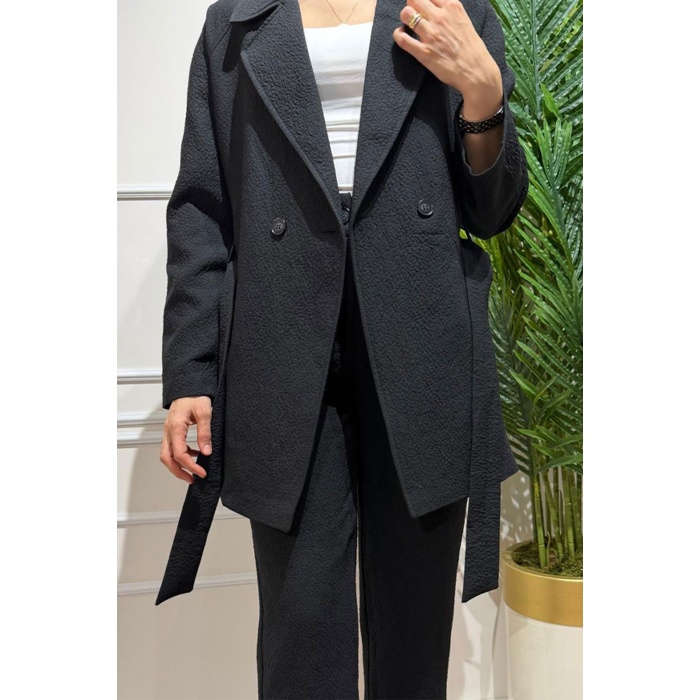 Siyah Pantolon Ceket Takım