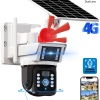 6MP Aİ (YAPAY ZEKA) 4G DUAL LENS SOLAR HAREKETLİ GECE GÖRÜŞ SESLİ TÜRKÇE UYGULAMA AKILLI KAMERA 3940