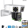 DUO3014 WİFİ 6MP DUAL LENS ( SABİT + HAREKETLİ ) GECE GÖRÜŞ KİŞİ TAKİBİ SESLİ TÜRKÇE AKILLI KAMERA