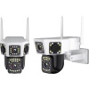 DUO3014 WİFİ 6MP DUAL LENS ( SABİT + HAREKETLİ ) GECE GÖRÜŞ KİŞİ TAKİBİ SESLİ TÜRKÇE AKILLI KAMERA