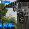 O-Kam Pro RX36S 4G Solar Panel Dual Lens 6MP Gece Görüş Sesli Akıllı Kamera Türkçe Uygulama ve Uzaktan İzleme
