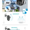 MPIA HİNA DUAL LENS 360° HAREKETLİ WİFİ WATERPROOF AKILLI IP GÜVENLİK KAMERASI (CARECAMPRO) UYGULAMA