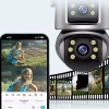ICSEE VİVA232 6MP DUAL LENS 360° GÖRÜŞ HAREKETLİ  WATERPROOF GECE GÖRÜŞ SESLİ GÖRÜŞME AKILLI KAMERA