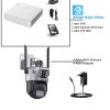 Ventus Set 4 Kameralı 2TB HDD li Güvenlik Kamera Sistemi Hareketli Kablosuz akıllı Xmeye