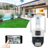 O-Kam 6015 WİFİ 6MP DUAL LENS ( SABİT + HAREKETLİ ) GECE GÖRÜŞ KİŞİ TAKİBİ SESLİ TÜRKÇE AKILLI KAMERA