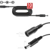 MPIA HEXC10 Power Uzatma Kablosu 10 metre AWG20 Kamera, Wifi Kamera, Modem, Kayıt Cihazı 12V DC Uzatma