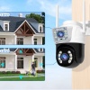 O-Kam 3011 Dual Lens Wifi Akıllı Kamera , Yapay Zeka, Gece Görüş, Karşılıklı Konuşma
