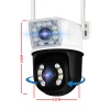 O-Kam 3011 Dual Lens Wifi Akıllı Kamera , Yapay Zeka, Gece Görüş, Karşılıklı Konuşma
