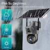 MPIA Mika 6MP Dual Lens  Wifi Güneş Enerjili Hareketli Akıllı Kamera Gece Görüş V380Pro