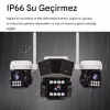O-Kam 3036Pro, 9MP, WiFi, 3 Lens, Akıllı Kamera, Yapay Zeka, İnsan Algılama, Su Geçirmez, Uzaktan İzleme, Gece Görüş