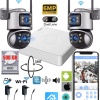 Ventus XMeye Akıllı Güvenlik Kamera Seti 2 (Dual Lens) Wifi Akıllı Kamera 500GB HDD Gece Görüş Waterproof