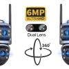 Ventus XMeye Akıllı Güvenlik Kamera Seti 2 (Dual Lens) Wifi Akıllı Kamera 500GB HDD Gece Görüş Waterproof