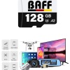 Baff 128GB Hafıza Kartı Video Kayıt Destekli UHS-I U3 A2