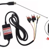 Araç İçi Kamera Adaptörü 12-24V/5V  Mini USB 3A Park Modu Adaptör