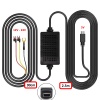 Araç İçi Kamera Adaptörü 12-24V/5V  Mini USB 3A Park Modu Adaptör