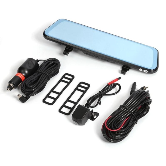 MPIA CC68 10 Tam Ekran Aynalı 128GB Araç İçi 4K Kamera GPS, Wifi ,Geri Görüş Kamerası