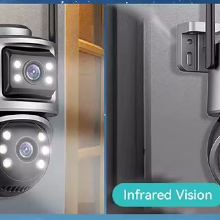 ICSEE VİVA232 6MP DUAL LENS 360° GÖRÜŞ HAREKETLİ  WATERPROOF GECE GÖRÜŞ SESLİ GÖRÜŞME AKILLI KAMERA