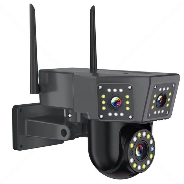 O-Kam 3016 Wifi 6MP Çift Lens Gece Görüş Uzaktan İzleme Sesli Görüşme Akıllı Kamera
