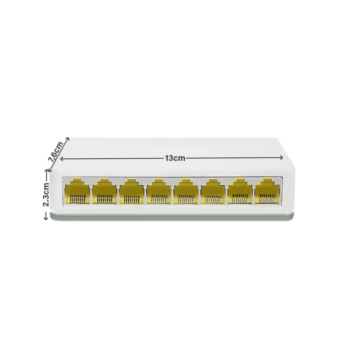 Baff SW-08 8 Port 10/100Mbps Ethernet Switch