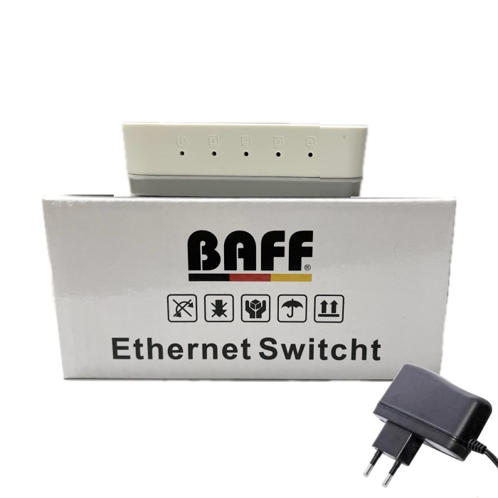 Baff SW-05 5 Port 10/100Mbps Ethernet Switch