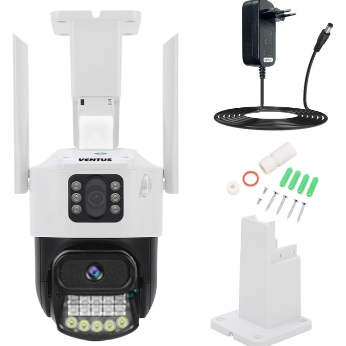 O-Kam 6015 WİFİ 6MP DUAL LENS ( SABİT + HAREKETLİ ) GECE GÖRÜŞ KİŞİ TAKİBİ SESLİ TÜRKÇE AKILLI KAMERA