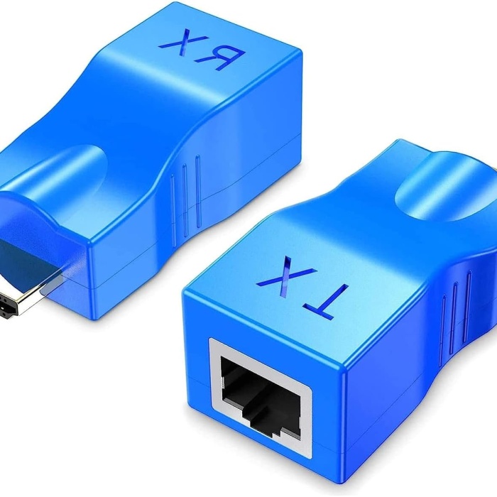 Hdmi Rj45 Cat5 6 Extender Uzatıcı Uzatma Aparatı Adaptör