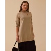 YENİ SEÇİL KADIN uzun kollu basic triko tunik 10002521711005