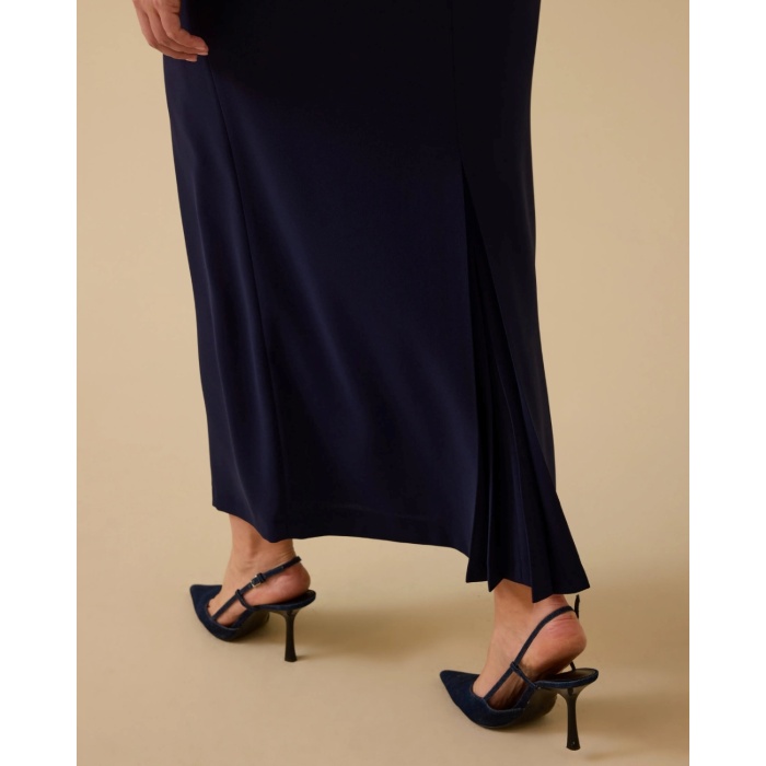 YENİ SEÇİL KADIN büyük beden düz kesim etek 10002511614005