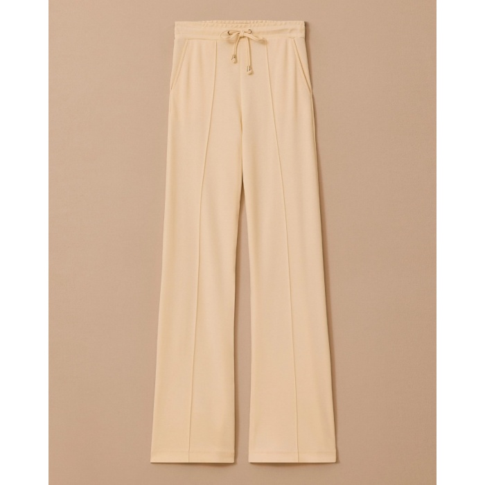 YENİ SEÇİL KADIN bağcıklı bol paça pantolon 10002421011017