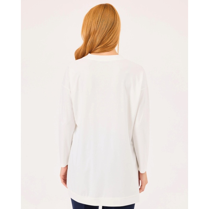 YENİ SEÇİL KADIN örme kumaş basic tunik 10002421211015