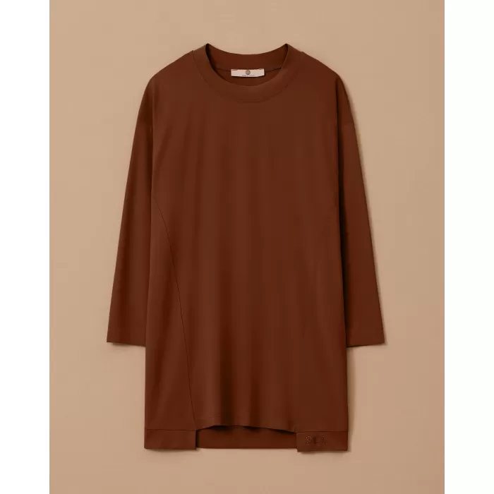 YENİ SEÇİL KADIN sıfır yaka basic tunik 10002521211025