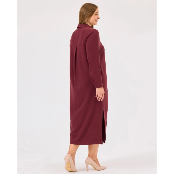 YENİ SEÇİL KADIN büyük beden nakışlı düğmeli tunik 10002421214008