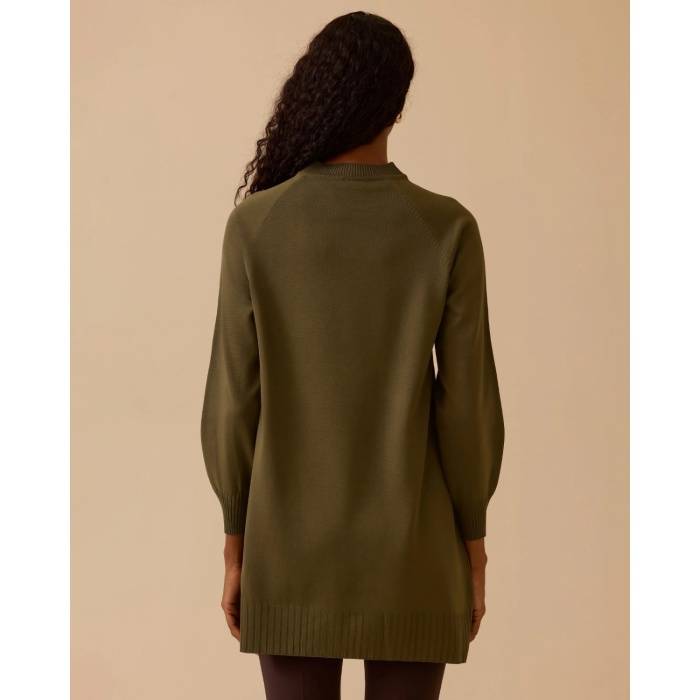 YENİ SEÇİL KADIN uzun kollu basic triko tunik 10002521711005