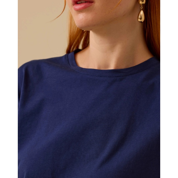 YENİ SEÇİL KADIN yuvarlak yaka kısa kollu tişört 10002512410002