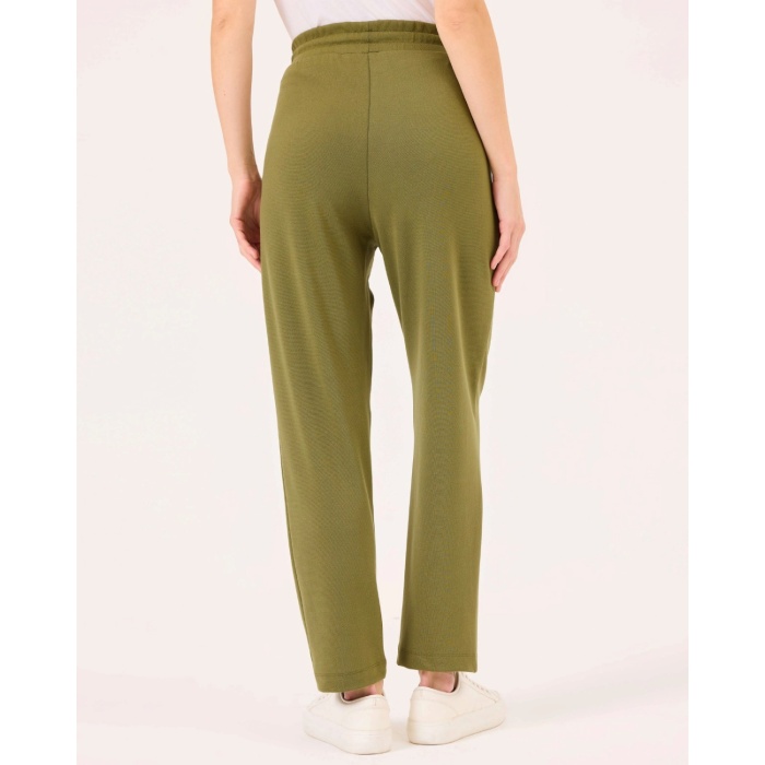 YENİ SEÇİL KADIN elastik bel cepli bilek boy pantolon 10002421011036