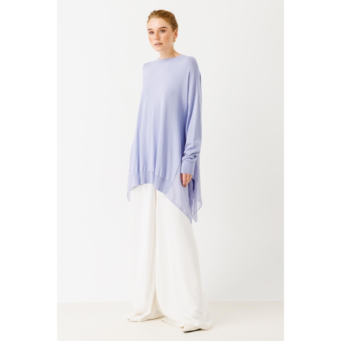 YENİ GHİSA KADIN TRİKO TUNİK 25YOBTNK4436