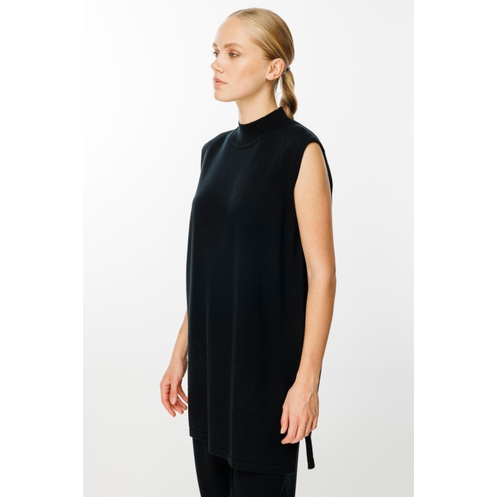 YENİ Ghisa Balıkçı Yaka Triko Tunik 5KKNTNK4659