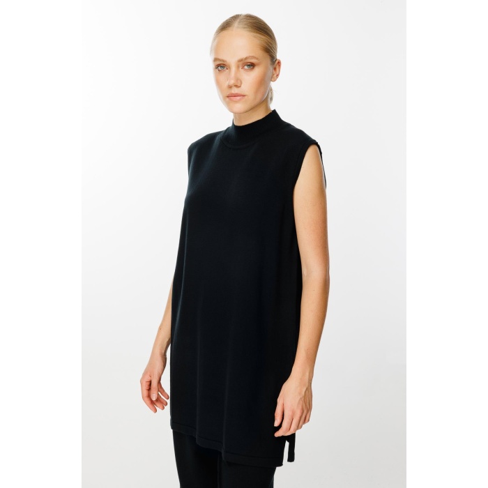 YENİ Ghisa Balıkçı Yaka Triko Tunik 5KKNTNK4659