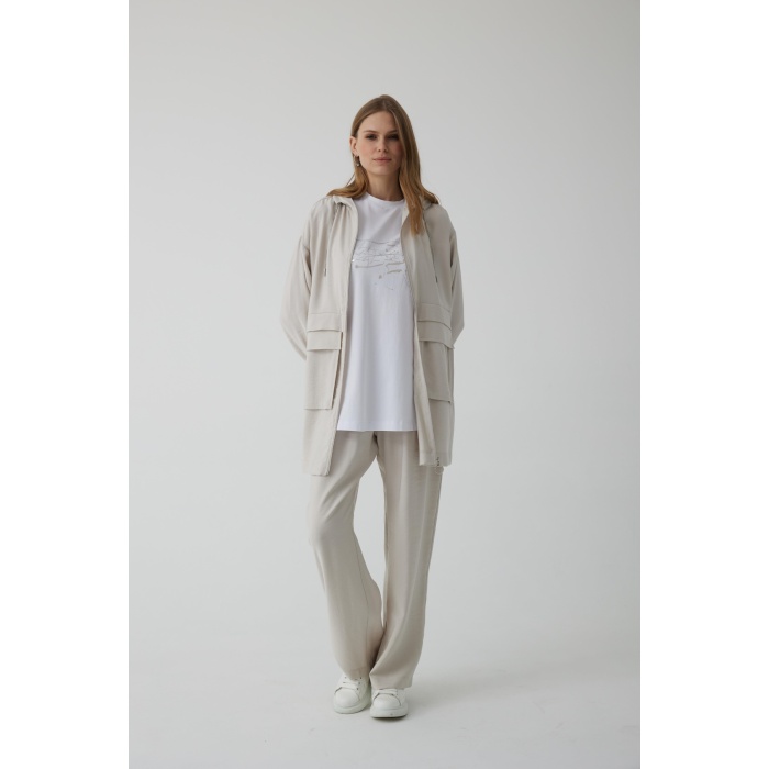 YENİ MOODBASİC KADIN RENKLİ BASKILI T-SHİRT MB27.183