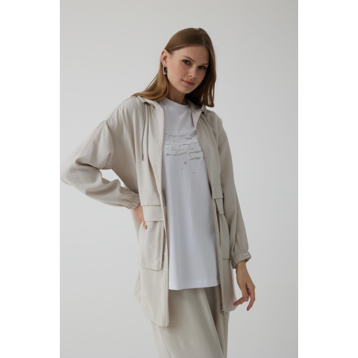 YENİ MOODBASİC KADIN RENKLİ BASKILI T-SHİRT MB27.183