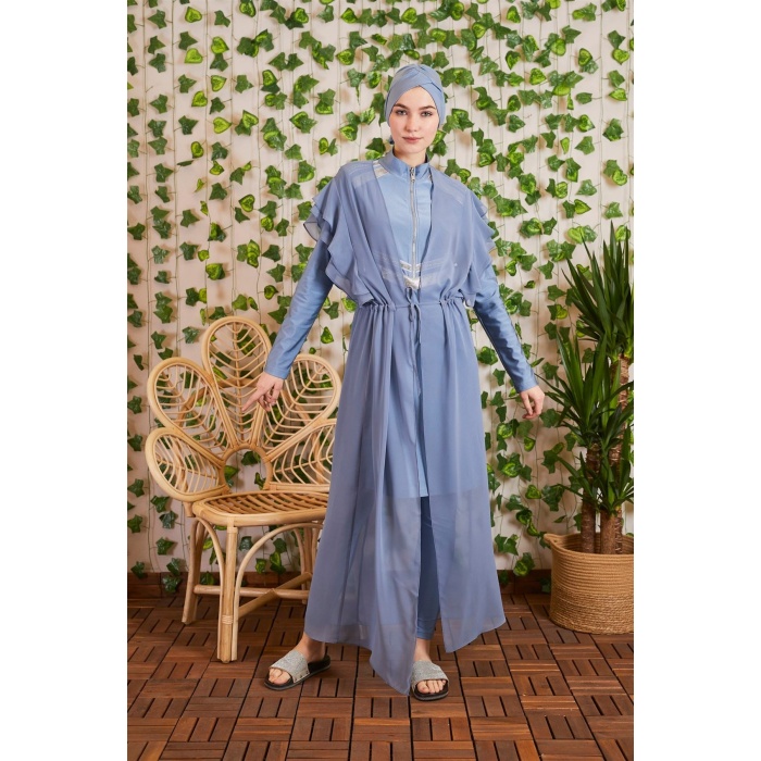 YENİ MOODBASİC KADIN VOLANLI ŞİFON PAREO SW35.33