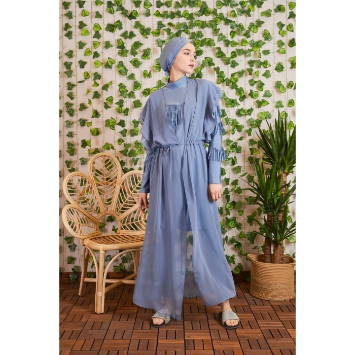 YENİ MOODBASİC KADIN VOLANLI ŞİFON PAREO SW35.33