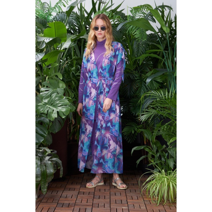 YENİ MOODBASİC KADIN DESENLİ ŞİFON PAREO SW35.39