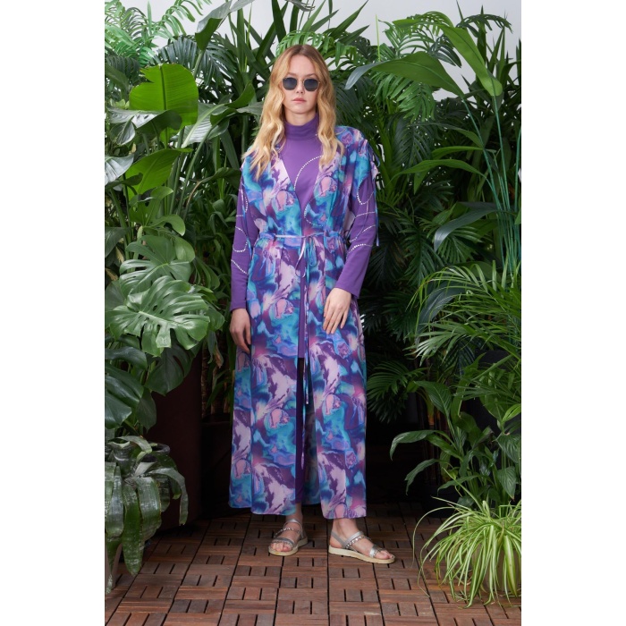 YENİ MOODBASİC KADIN DESENLİ ŞİFON PAREO SW35.39