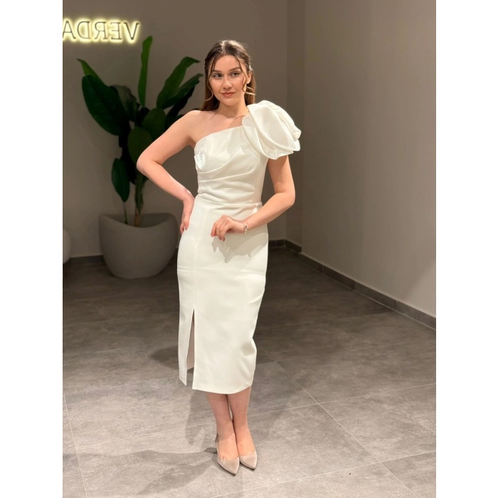 YENİ VERDA MODA KADIN TEDRA ABİYE ELBİSE TEDRA